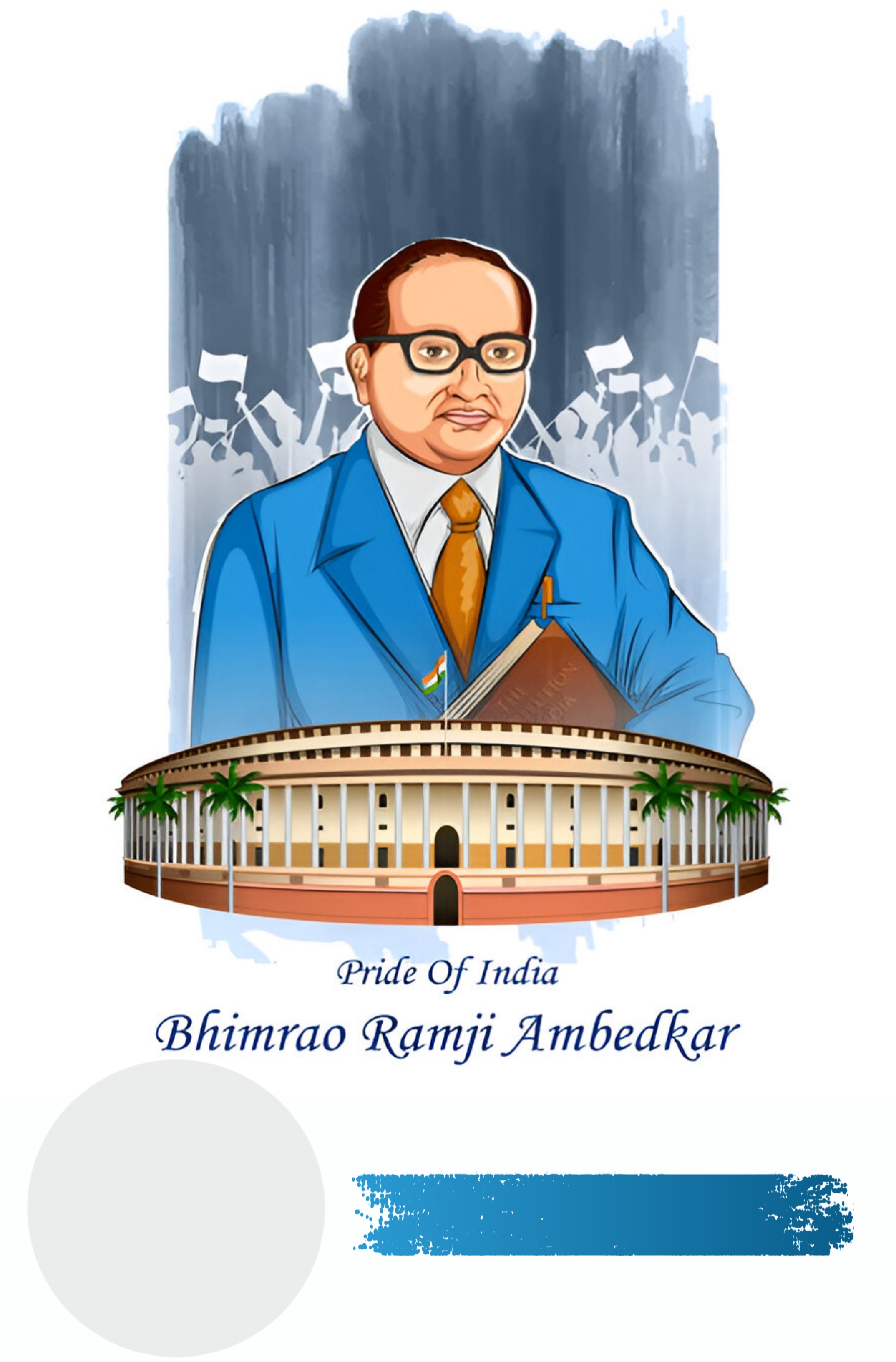 Customize this Happy-Dr. Ambedkar-Jayanti poster Premium Happy-Dr. Ambedkar-Jayanti poster template